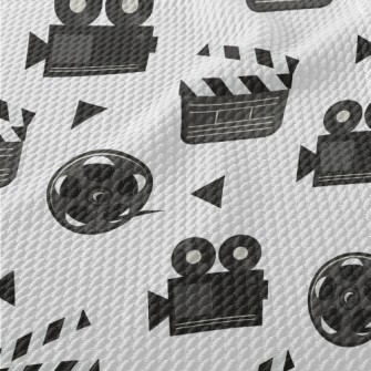 Film Camera Plate Birdseye Piqué