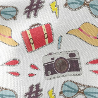 Hat, Sunglasses, Suitcase Waterproof Canvas