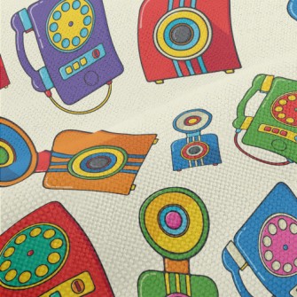 Retro Phone Camera Performance Linen
