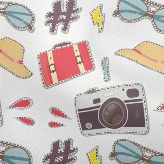 Hat, Sunglasses, Suitcase Dobby