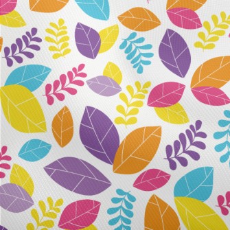 Bright Colorful Fallen Leaves Dobby