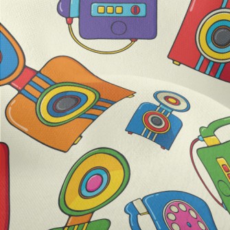 Retro Phone Camera Lightweight Performance Linen