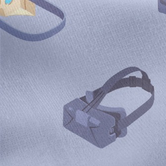 High-tech VR Technology Jersey Backed Fleece