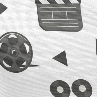 Film Camera Plate Pongee