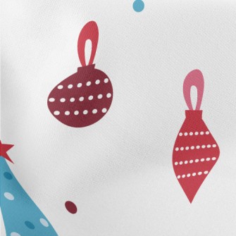 Christmas Tree Decoration Lightweight Cotton Poplin