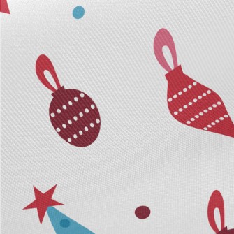Christmas Tree Decoration Midweight Cotton Poplin