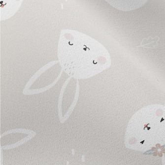 Excited Cute Rabbit Chiffon