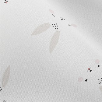 Cute Expression Rabbit Chiffon