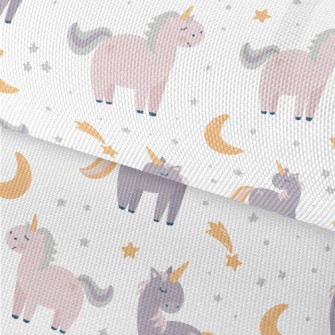 Unicorn And Starry Sky Waterproof Oxford