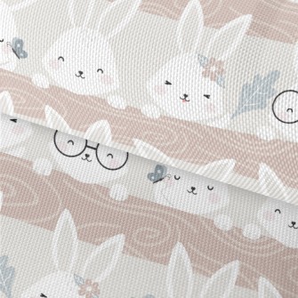 Lively Rabbit Party Waterproof Oxford
