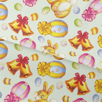 Watercolor Hand Painted Easter Waterproof Oxford