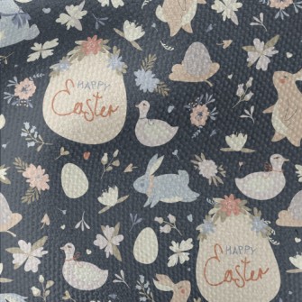 Elegant Easter Illustration Waterproof Canvas