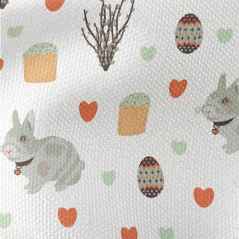 Classic Easter Elements Waterproof Canvas