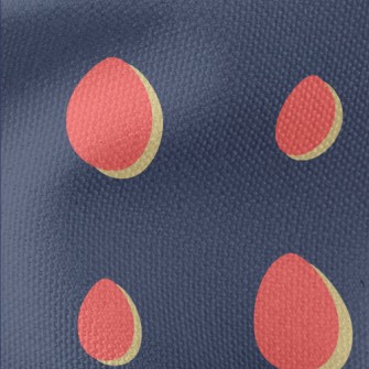 Colorful Egg Silhouette Waterproof Canvas