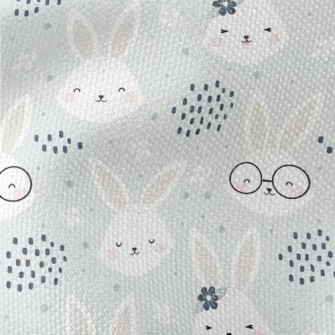 Lively And Cute Rabbit Waterproof Canvas