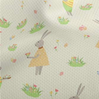 Easter Egg Hunt Athletic Mesh Flat Back