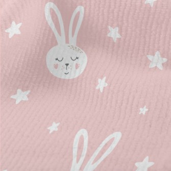 Starry Sky And Sleeping Bunny Terry