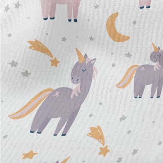 Unicorn And Starry Sky Terry