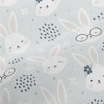 Lively And Cute Rabbit Performance Linen