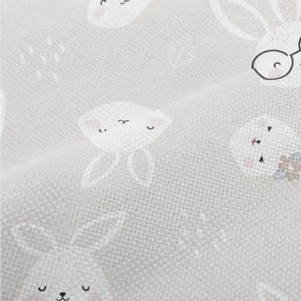 Excited Cute Rabbit Performance Linen