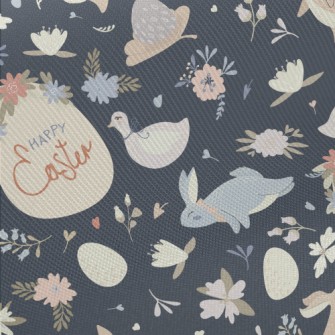 Elegant Easter Illustration Twill