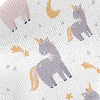 Unicorn And Starry Sky Standard Corduroy