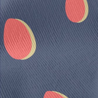 Colorful Egg Silhouette Standard Corduroy