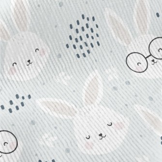 Lively And Cute Rabbit Standard Corduroy