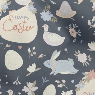 Elegant Easter Illustration Micro Fleece
