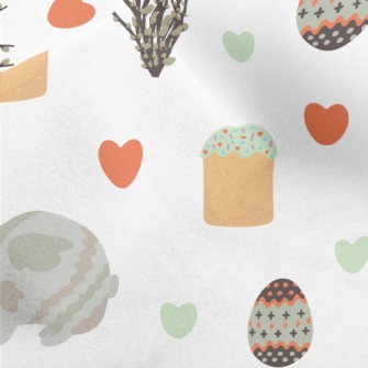 Classic Easter Elements Micro Fleece