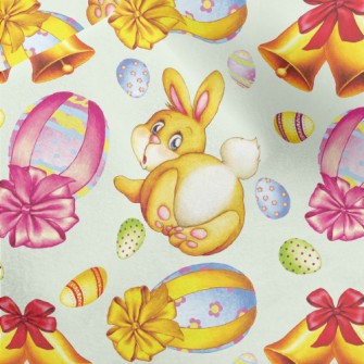 Watercolor Hand Painted Easter Micro Fleece