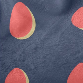 Colorful Egg Silhouette Minky