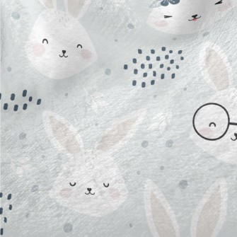 Lively And Cute Rabbit Minky