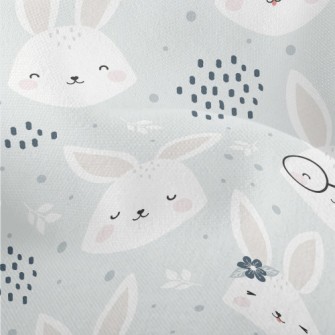 Lively And Cute Rabbit Lightweight Performance Linen