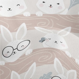 Lively Rabbit Party Lightweight Performance Linen