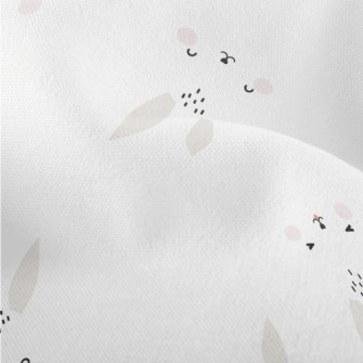 Cute Expression Rabbit Lightweight Performance Linen