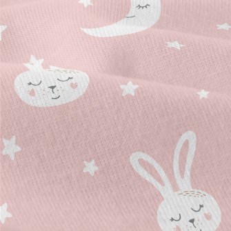 Starry Sky And Sleeping Bunny Modern Jersey
