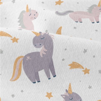 Unicorn And Starry Sky Modern Jersey