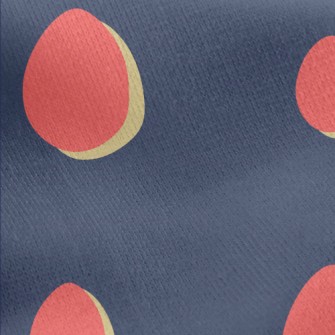 Colorful Egg Silhouette Jersey Backed Fleece