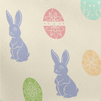 Exquisite Easter Eggs Pongee