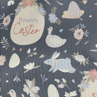 Elegant Easter Illustration Stretch Jersey