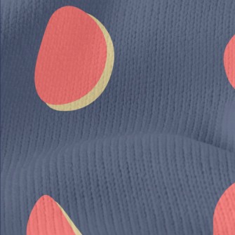 Colorful Egg Silhouette Stretch Jersey