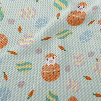 Bunny Surprise Egg Birdseye Piqué