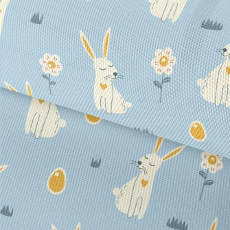 Elegant Bunny And Easter Eggs Waterproof Oxford