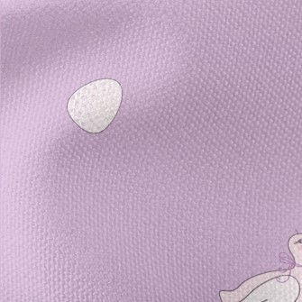 Cute Pink Swan Waterproof Canvas