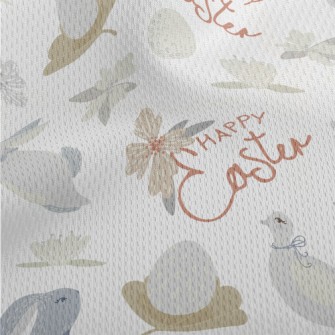 Exquisite Easter Illustrations Athletic Mesh Flat Back