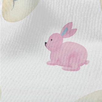 Hand Drawn Watercolor Rabbit Terry