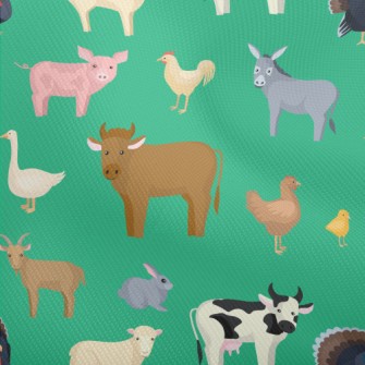 Cartoon Domestic Animals Doodl Dobby