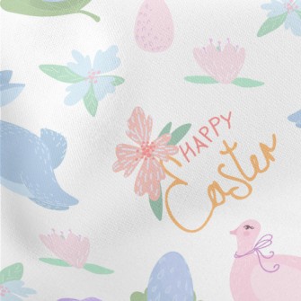 Easter Celebration Illustratio Stretch Ponte