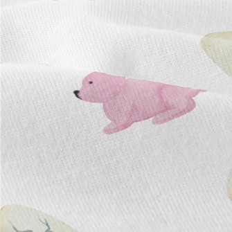 Hand Drawn Watercolor Rabbit Modern Jersey